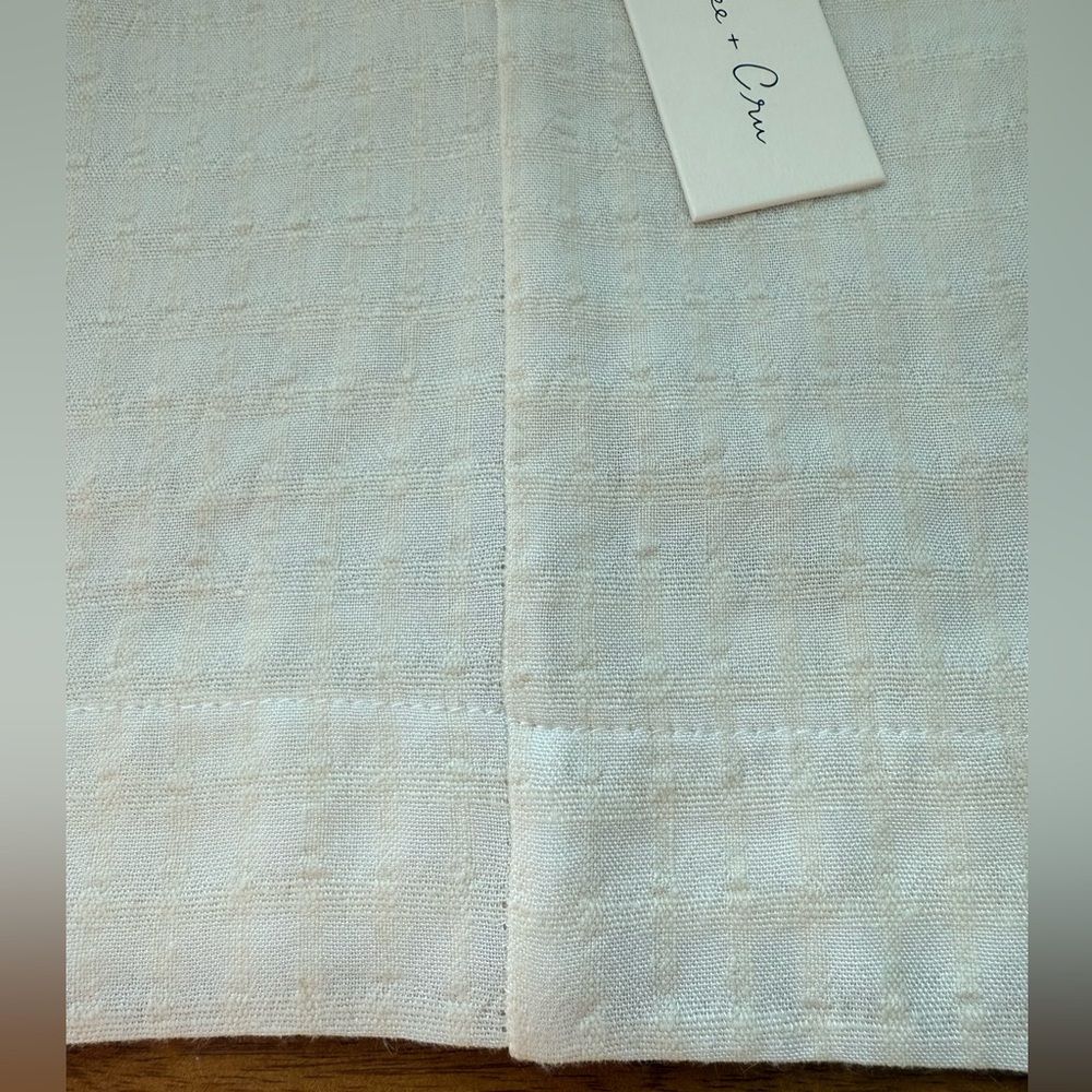 NWT Rylee + Cru Women’s Ruffled Crop Top / Ivory - Picture 5 of 8